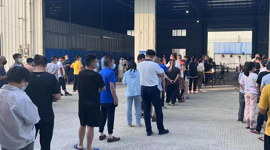 支援防疫是責任！金環電器助力鶴山核酸檢測