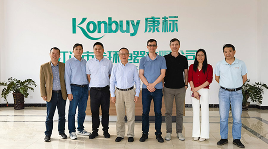 新項目對接！客戶伊萊克斯親臨金環電器參觀指導